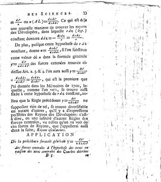 Histoire de l'Académie royale des sciences avec les Mémoires de mathematique & de physique, pour la même année, tires des registres de cette Académie.