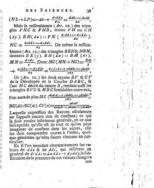 Histoire de l'Académie royale des sciences avec les Mémoires de mathematique & de physique, pour la même année, tires des registres de cette Académie.