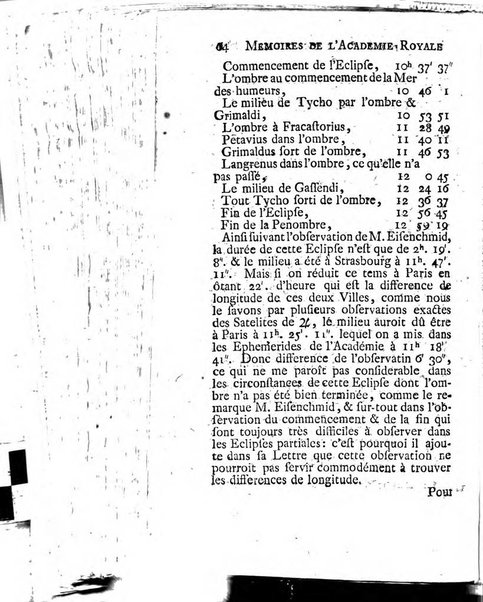 Histoire de l'Académie royale des sciences avec les Mémoires de mathematique & de physique, pour la même année, tires des registres de cette Académie.