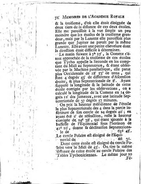 Histoire de l'Académie royale des sciences avec les Mémoires de mathematique & de physique, pour la même année, tires des registres de cette Académie.