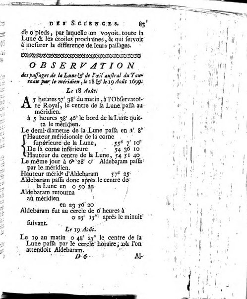 Histoire de l'Académie royale des sciences avec les Mémoires de mathematique & de physique, pour la même année, tires des registres de cette Académie.