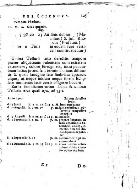 Histoire de l'Académie royale des sciences avec les Mémoires de mathematique & de physique, pour la même année, tires des registres de cette Académie.