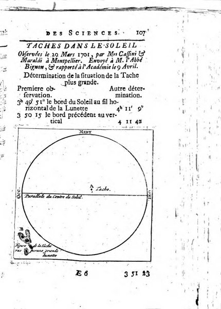 Histoire de l'Académie royale des sciences avec les Mémoires de mathematique & de physique, pour la même année, tires des registres de cette Académie.