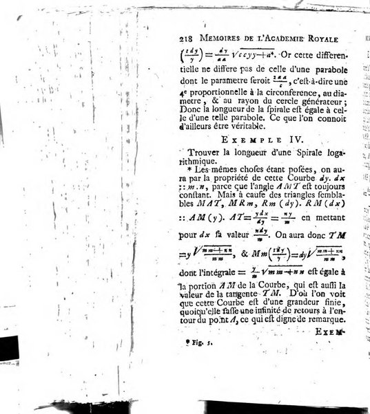 Histoire de l'Académie royale des sciences avec les Mémoires de mathematique & de physique, pour la même année, tires des registres de cette Académie.