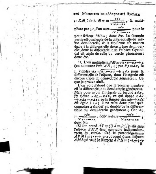 Histoire de l'Académie royale des sciences avec les Mémoires de mathematique & de physique, pour la même année, tires des registres de cette Académie.