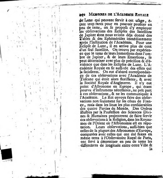 Histoire de l'Académie royale des sciences avec les Mémoires de mathematique & de physique, pour la même année, tires des registres de cette Académie.