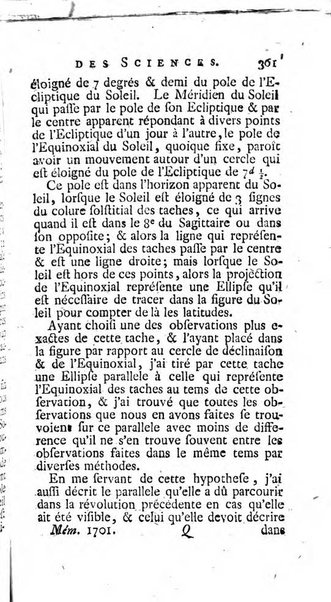 Histoire de l'Académie royale des sciences avec les Mémoires de mathematique & de physique, pour la même année, tires des registres de cette Académie.