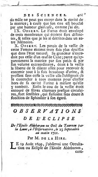 Histoire de l'Académie royale des sciences avec les Mémoires de mathematique & de physique, pour la même année, tires des registres de cette Académie.