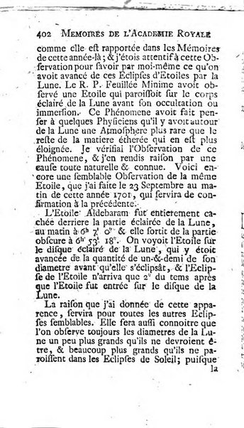 Histoire de l'Académie royale des sciences avec les Mémoires de mathematique & de physique, pour la même année, tires des registres de cette Académie.