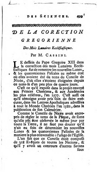 Histoire de l'Académie royale des sciences avec les Mémoires de mathematique & de physique, pour la même année, tires des registres de cette Académie.