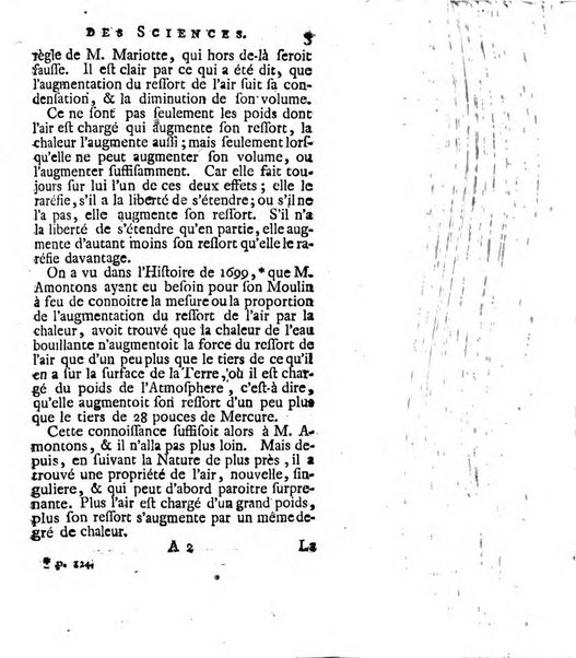 Histoire de l'Académie royale des sciences avec les Mémoires de mathematique & de physique, pour la même année, tires des registres de cette Académie.