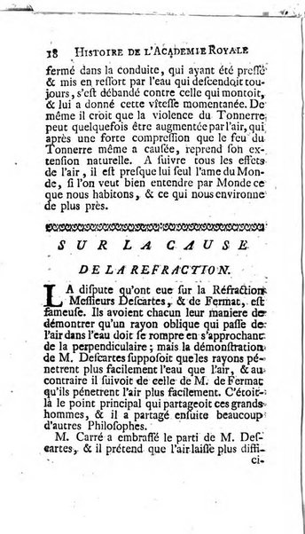 Histoire de l'Académie royale des sciences avec les Mémoires de mathematique & de physique, pour la même année, tires des registres de cette Académie.