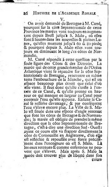 Histoire de l'Académie royale des sciences avec les Mémoires de mathematique & de physique, pour la même année, tires des registres de cette Académie.