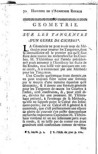 Histoire de l'Académie royale des sciences avec les Mémoires de mathematique & de physique, pour la même année, tires des registres de cette Académie.