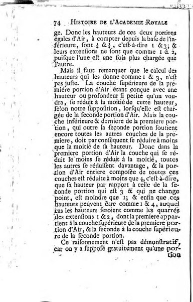 Histoire de l'Académie royale des sciences avec les Mémoires de mathematique & de physique, pour la même année, tires des registres de cette Académie.