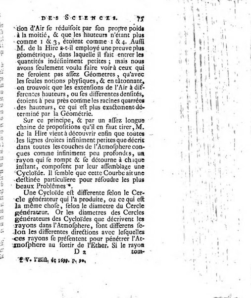 Histoire de l'Académie royale des sciences avec les Mémoires de mathematique & de physique, pour la même année, tires des registres de cette Académie.