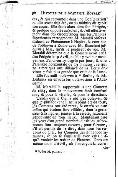 Histoire de l'Académie royale des sciences avec les Mémoires de mathematique & de physique, pour la même année, tires des registres de cette Académie.