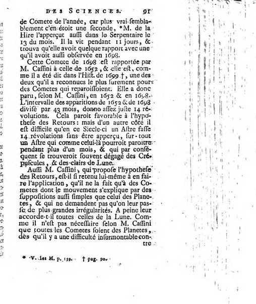 Histoire de l'Académie royale des sciences avec les Mémoires de mathematique & de physique, pour la même année, tires des registres de cette Académie.