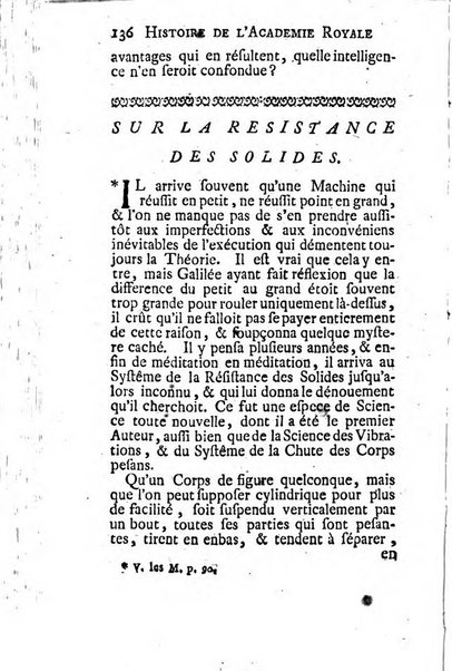 Histoire de l'Académie royale des sciences avec les Mémoires de mathematique & de physique, pour la même année, tires des registres de cette Académie.