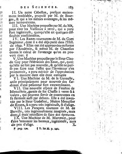 Histoire de l'Académie royale des sciences avec les Mémoires de mathematique & de physique, pour la même année, tires des registres de cette Académie.