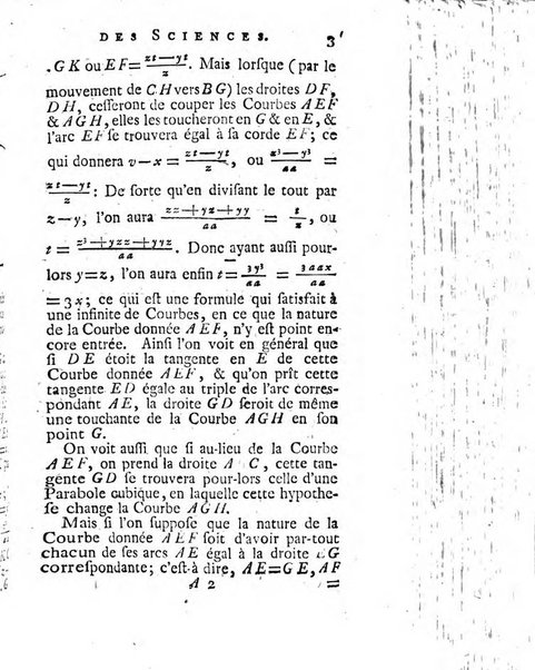 Histoire de l'Académie royale des sciences avec les Mémoires de mathematique & de physique, pour la même année, tires des registres de cette Académie.