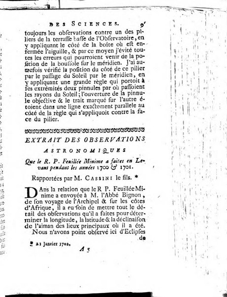 Histoire de l'Académie royale des sciences avec les Mémoires de mathematique & de physique, pour la même année, tires des registres de cette Académie.