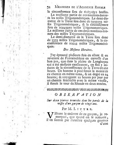 Histoire de l'Académie royale des sciences avec les Mémoires de mathematique & de physique, pour la même année, tires des registres de cette Académie.