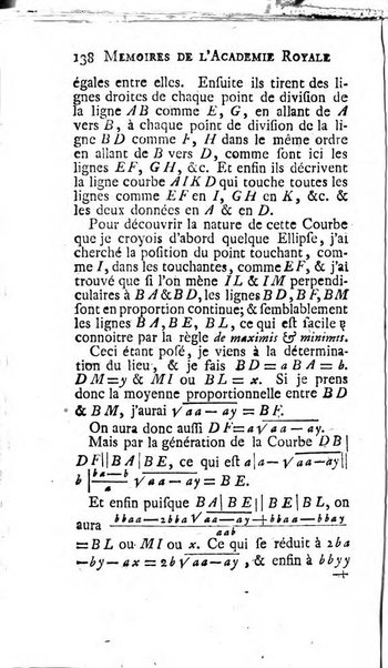 Histoire de l'Académie royale des sciences avec les Mémoires de mathematique & de physique, pour la même année, tires des registres de cette Académie.