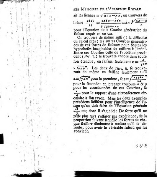 Histoire de l'Académie royale des sciences avec les Mémoires de mathematique & de physique, pour la même année, tires des registres de cette Académie.