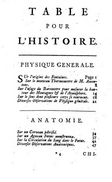 Histoire de l'Académie royale des sciences avec les Mémoires de mathematique & de physique, pour la même année, tires des registres de cette Académie.