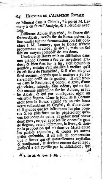 Histoire de l'Académie royale des sciences avec les Mémoires de mathematique & de physique, pour la même année, tires des registres de cette Académie.