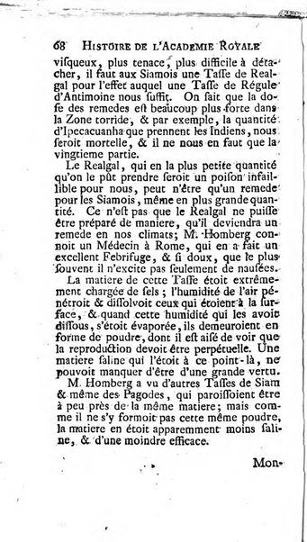 Histoire de l'Académie royale des sciences avec les Mémoires de mathematique & de physique, pour la même année, tires des registres de cette Académie.