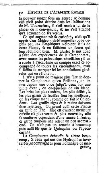 Histoire de l'Académie royale des sciences avec les Mémoires de mathematique & de physique, pour la même année, tires des registres de cette Académie.