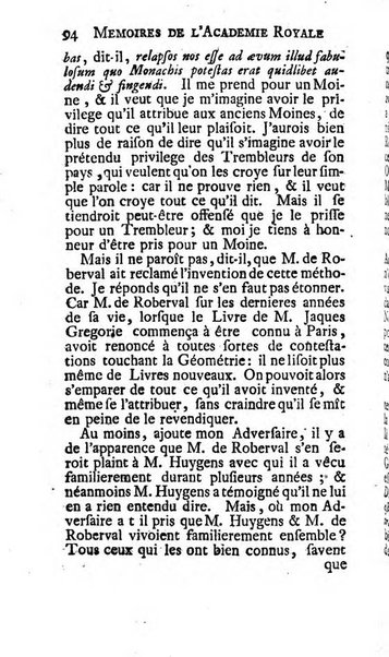 Histoire de l'Académie royale des sciences avec les Mémoires de mathematique & de physique, pour la même année, tires des registres de cette Académie.