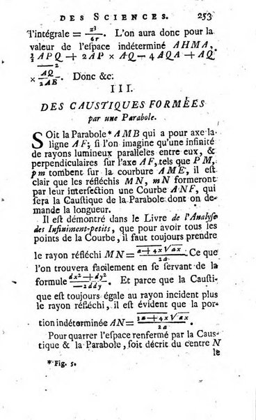 Histoire de l'Académie royale des sciences avec les Mémoires de mathematique & de physique, pour la même année, tires des registres de cette Académie.