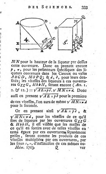 Histoire de l'Académie royale des sciences avec les Mémoires de mathematique & de physique, pour la même année, tires des registres de cette Académie.