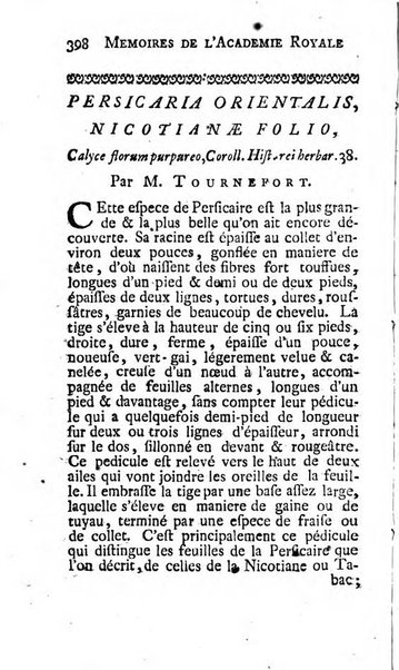 Histoire de l'Académie royale des sciences avec les Mémoires de mathematique & de physique, pour la même année, tires des registres de cette Académie.