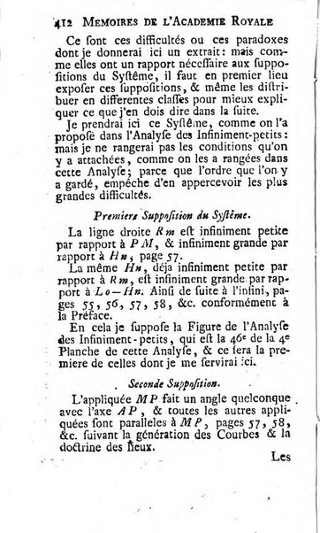 Histoire de l'Académie royale des sciences avec les Mémoires de mathematique & de physique, pour la même année, tires des registres de cette Académie.