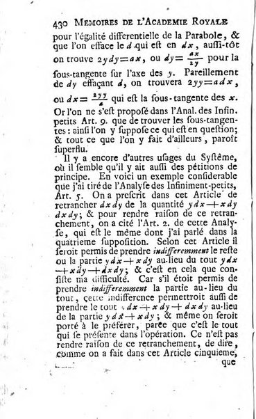 Histoire de l'Académie royale des sciences avec les Mémoires de mathematique & de physique, pour la même année, tires des registres de cette Académie.