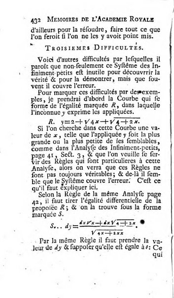 Histoire de l'Académie royale des sciences avec les Mémoires de mathematique & de physique, pour la même année, tires des registres de cette Académie.