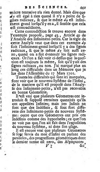 Histoire de l'Académie royale des sciences avec les Mémoires de mathematique & de physique, pour la même année, tires des registres de cette Académie.