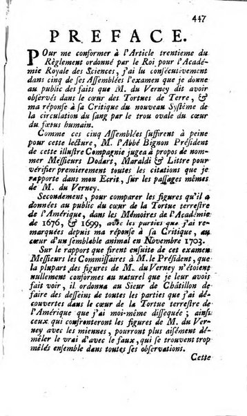 Histoire de l'Académie royale des sciences avec les Mémoires de mathematique & de physique, pour la même année, tires des registres de cette Académie.