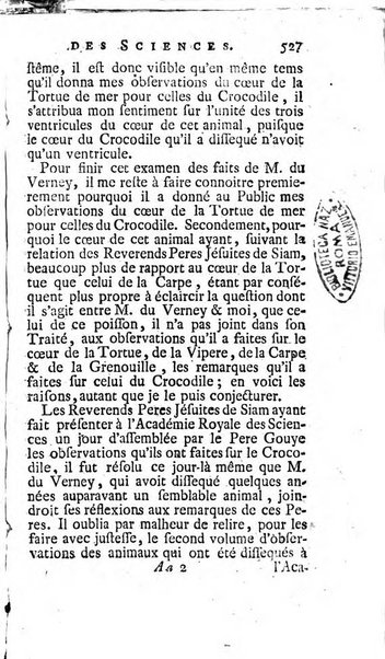 Histoire de l'Académie royale des sciences avec les Mémoires de mathematique & de physique, pour la même année, tires des registres de cette Académie.