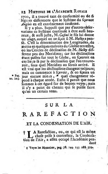 Histoire de l'Académie royale des sciences avec les Mémoires de mathematique & de physique, pour la même année, tires des registres de cette Académie.