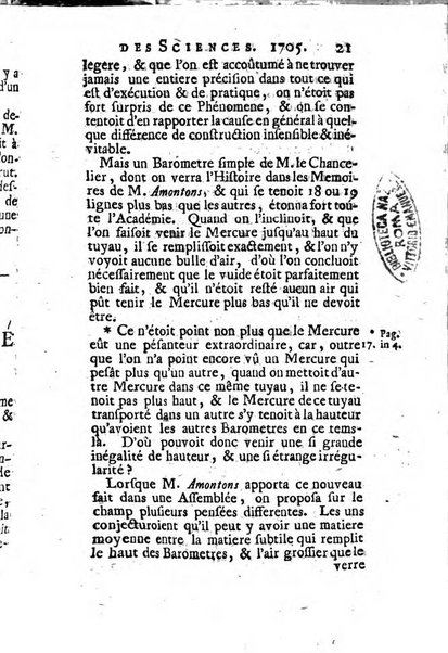 Histoire de l'Académie royale des sciences avec les Mémoires de mathematique & de physique, pour la même année, tires des registres de cette Académie.