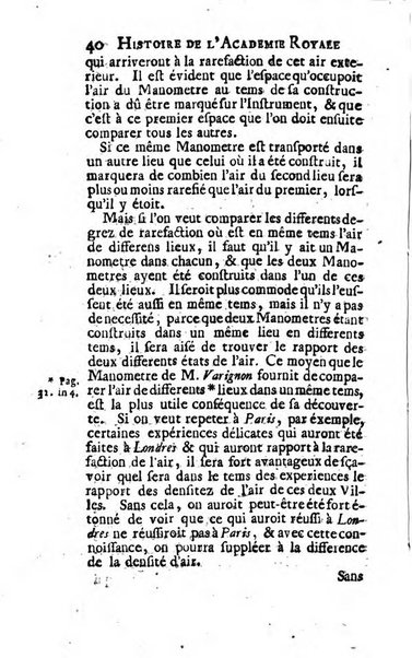 Histoire de l'Académie royale des sciences avec les Mémoires de mathematique & de physique, pour la même année, tires des registres de cette Académie.