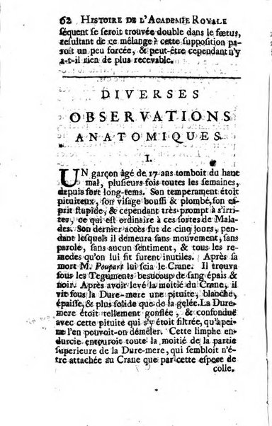 Histoire de l'Académie royale des sciences avec les Mémoires de mathematique & de physique, pour la même année, tires des registres de cette Académie.