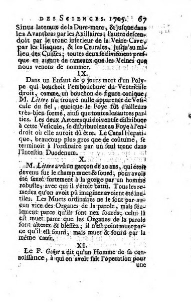 Histoire de l'Académie royale des sciences avec les Mémoires de mathematique & de physique, pour la même année, tires des registres de cette Académie.