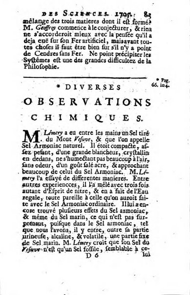 Histoire de l'Académie royale des sciences avec les Mémoires de mathematique & de physique, pour la même année, tires des registres de cette Académie.