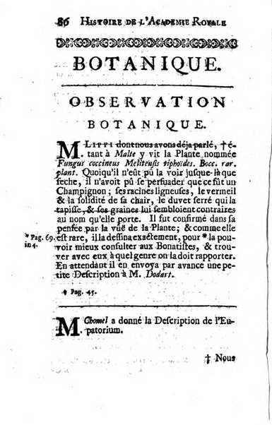 Histoire de l'Académie royale des sciences avec les Mémoires de mathematique & de physique, pour la même année, tires des registres de cette Académie.